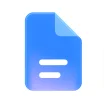 Google Docs 앱 아이콘